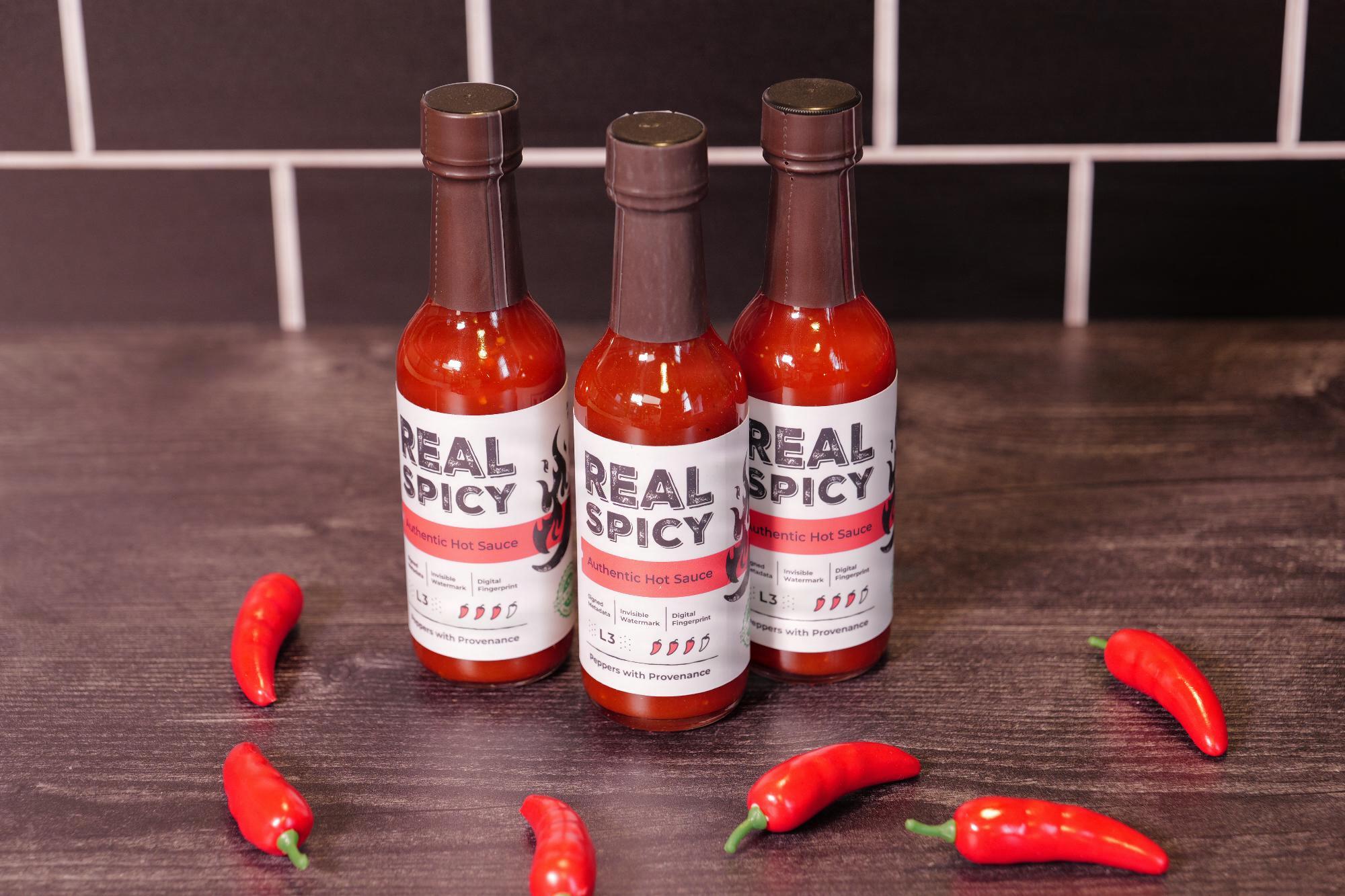 Real Spicy Authentic Hot Sauce - 3pk