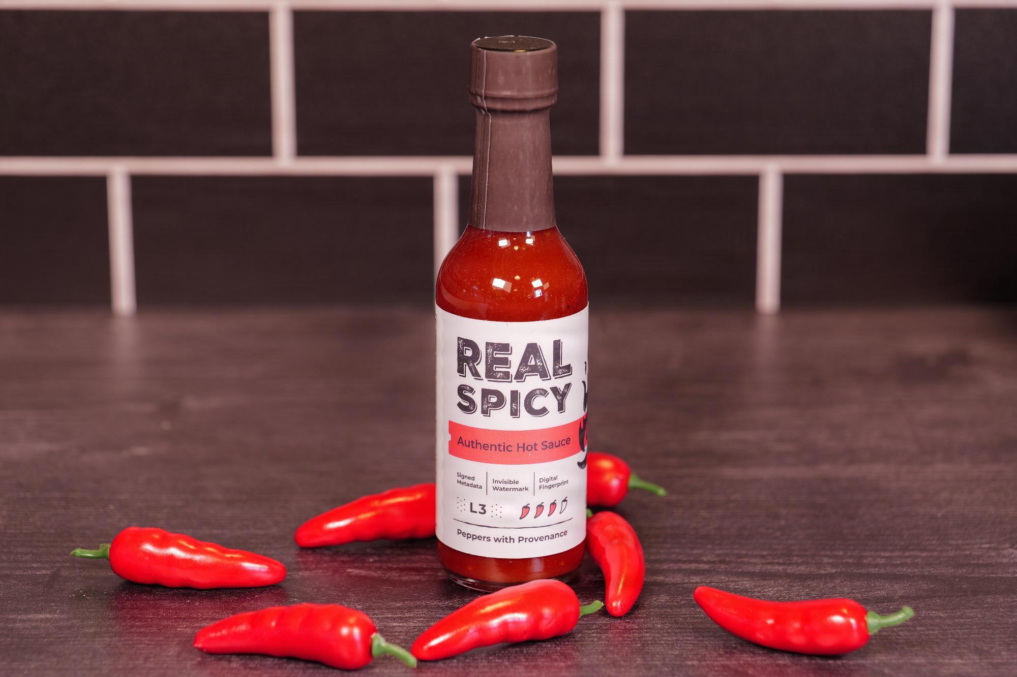 Real Spicy Authentic Hot Sauce - 1pk