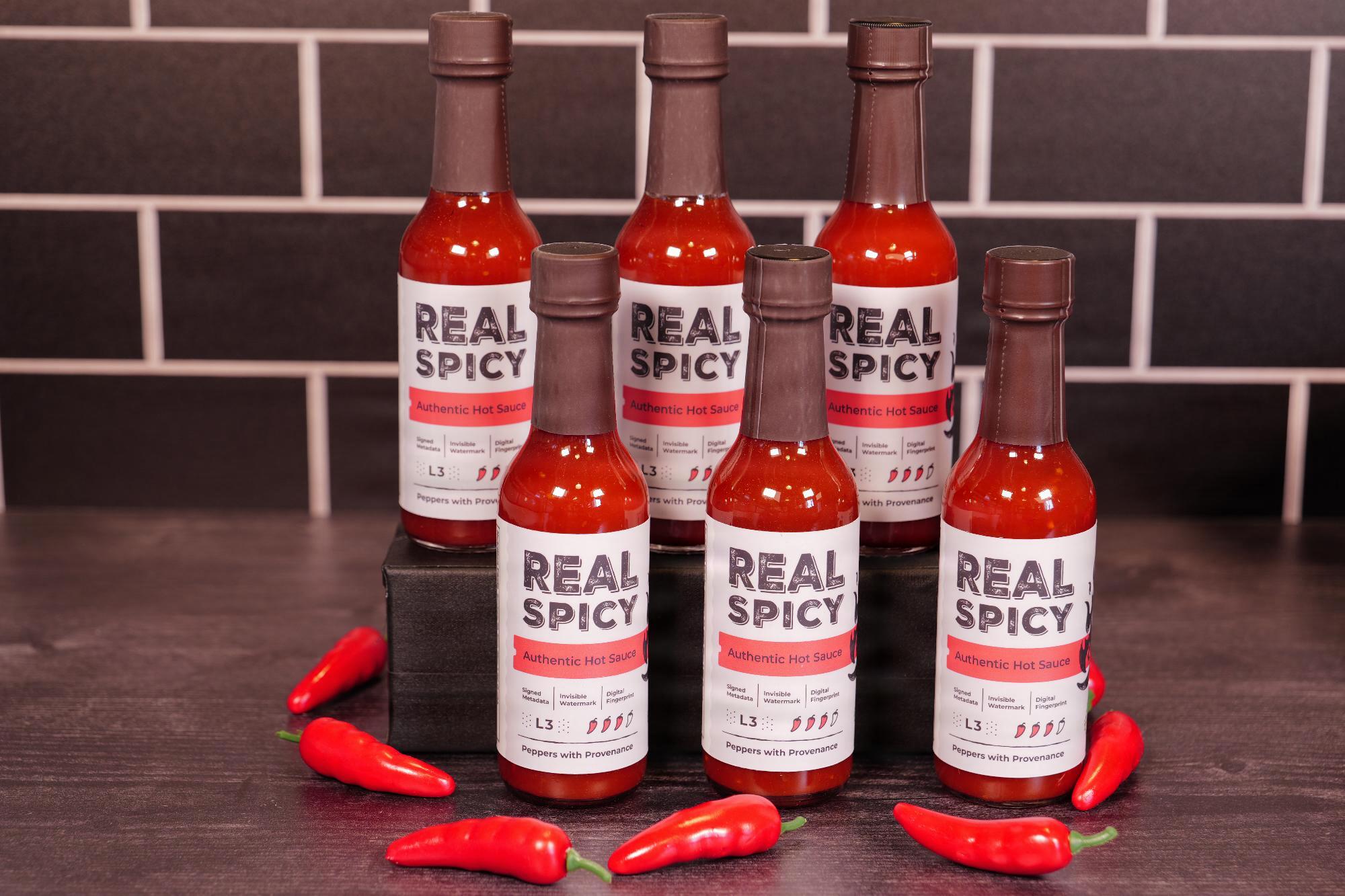 Real Spicy Authentic Hot Sauce - 6pk